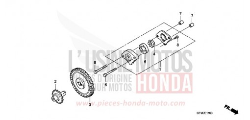POMPE A HUILE NHX110WHA de 2010